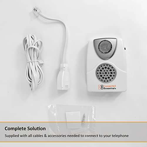 Telephone Ringer Amplifier with Flashing Light for Landline Phones and BT Digital Voice, Wall Mountable, up to 105dB - CEA-40 by Connected Essentials 4