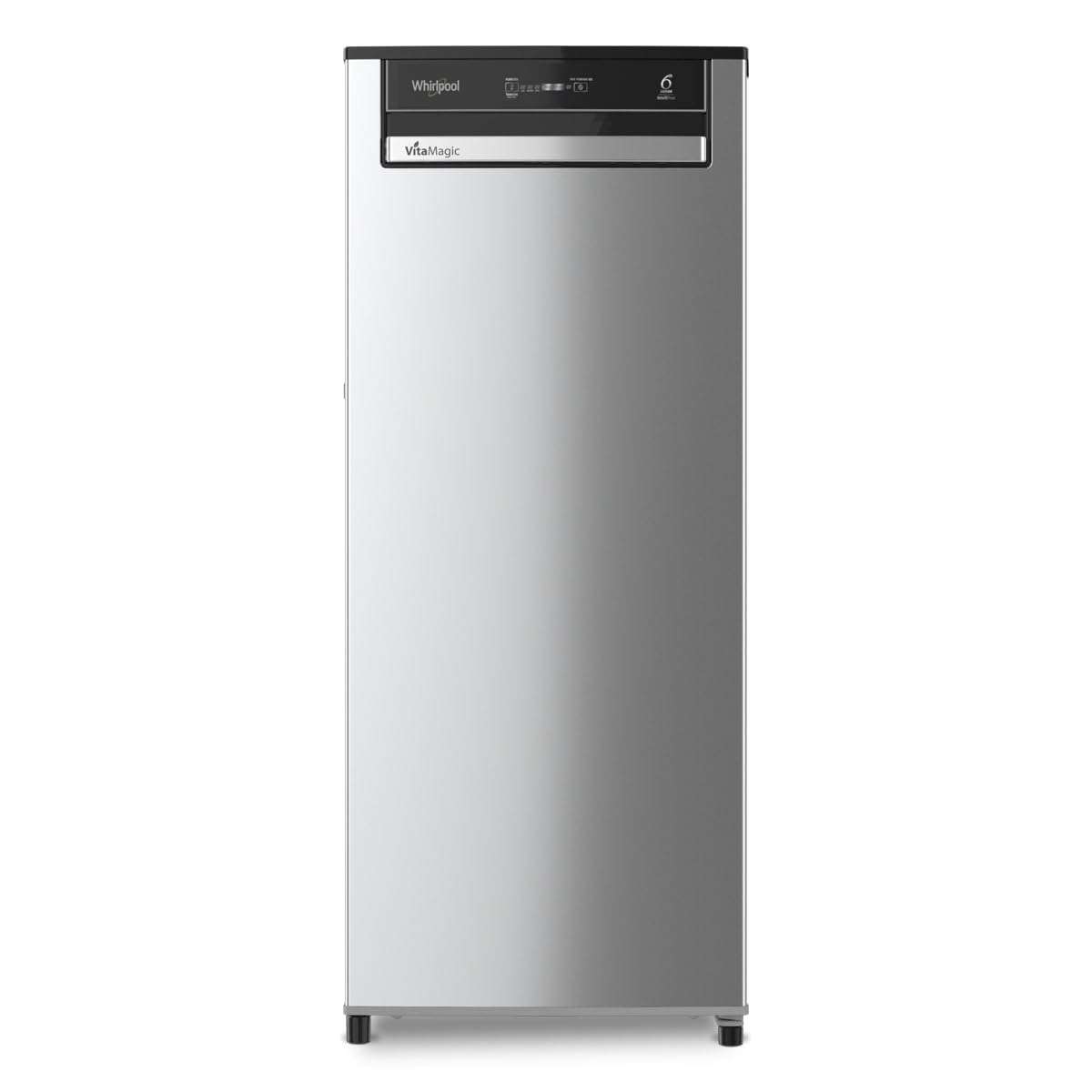 Whirlpool 192 L 3 Star Vitamagic PRO Frost Free Direct-Cool Single Door Refrigerator (215 VMPRO PRM 3S RADIANT STEEL-Y, Silver, Auto Defrost Technology, 2026 Model) 1