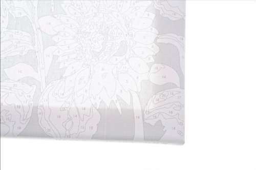 Colour Talk DIY Oil Painting, Paint by Number Kits for Kids - Little Doll 8"X 8". 3