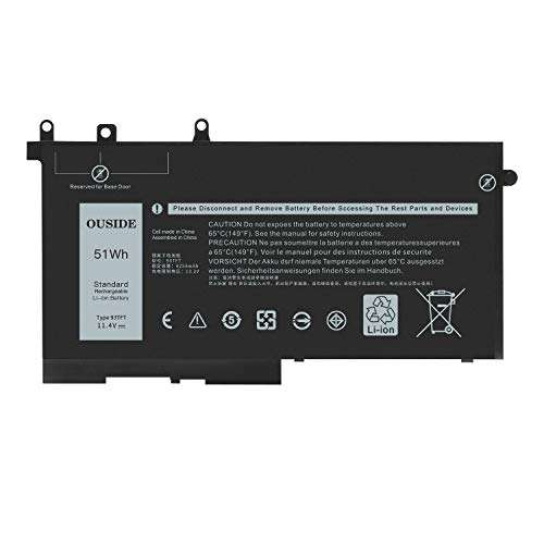 Ouside 93FTF Laptop Battery Compatible with DELL Latitude 5280 5480 5580 5590 5490 5288 5290 5488 E5280 E5480 E5580 E5490 E5590 E5290 Precision 15 3520 3530 1