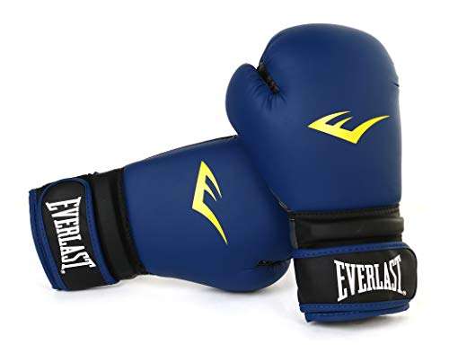 Everlast Matt Boxing Gloves with Injection Moulder - Blue- M- 2912BGLBG 2