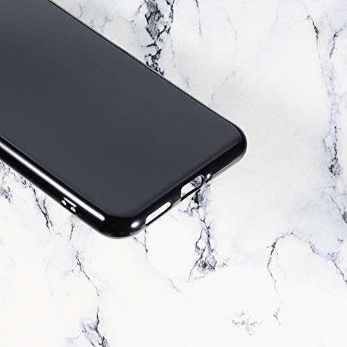 Ytaland for OUKITEL C22 case, Crystal Clear Soft Silicone Shockproof TPU Transparent Bumper Protective Phone Case Cover for OUKITEL C22 (Black) 4