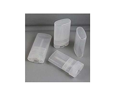 10PCS 15ml 0.5oz Clear Empty Plastic Oval DIY Lipstick Lip Balm Lip Gloss Tubes Deodorant Crayon Chapstick Tube Bottle Containers Oval Holder Case Pipe 4