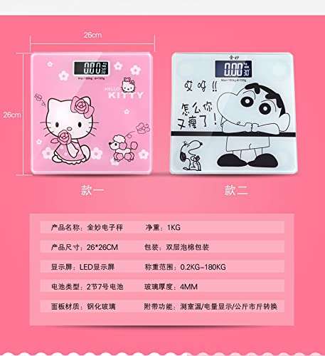 Purcrystal Tempered Glass Body Fat Scale Bathroom Accurate Measurement People Fit Composition Analyzer Health Loss Weight Monitor Tracker Device Water Bmi Percentage Fitness 6