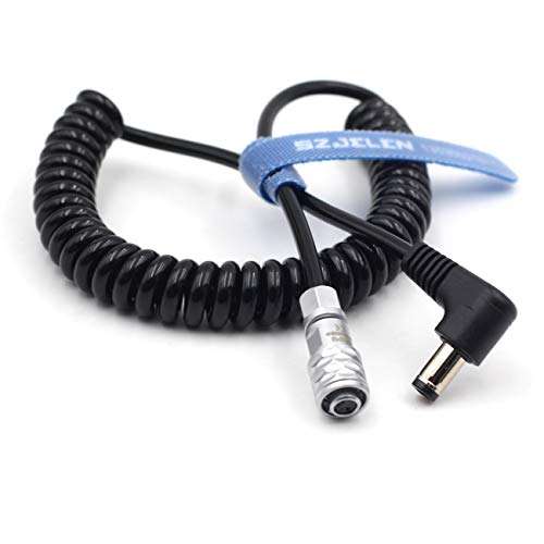 SZJELEN DC2.5 to SF6 2Pin Female Connector for Blackmagic Pocket Cinema Camera 4K/6K Power Cable 1