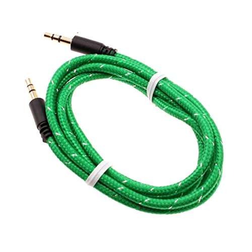 Aux Cable 3.5mm Adapter Car Stereo Aux-in Audio Cord Speaker Jack Wire Compatible with Cricket Ovation - Ovation 2