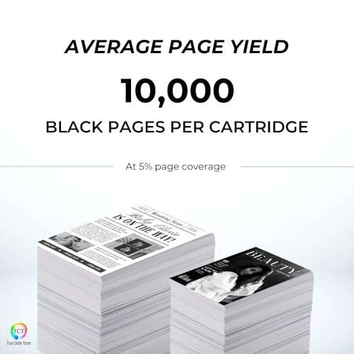 TCT 38A Toner Cartridge - Premium Compatible Replacement for HP 38A Q1338A Black Works with HP Laserjet 4200 4200N 4200TN 4200DTN 4200DTNS 4200DTNSL Printers (10,000 Pages) 3