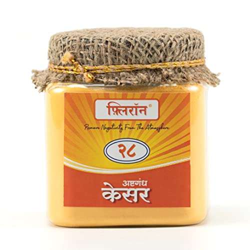 FLIRRON Premium Ashtagandh Kesar for Tilak and Pooja Purpose, Ashtagandh Kesar jar for Tika (100gm jar) 3