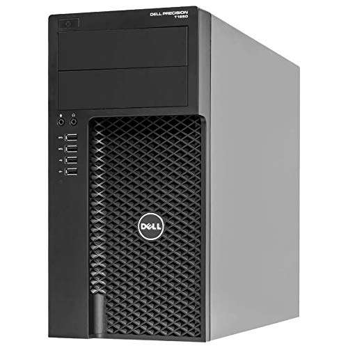 Dell Precision T1650 PC Tower Desktop Computer - Quad Core i5 3rd Gen, 8GB DDR3 RAM, 256GB SSD, New Keyboard, Mouse, WiFi Adapter, Windows 10 Home (Renewed) 1