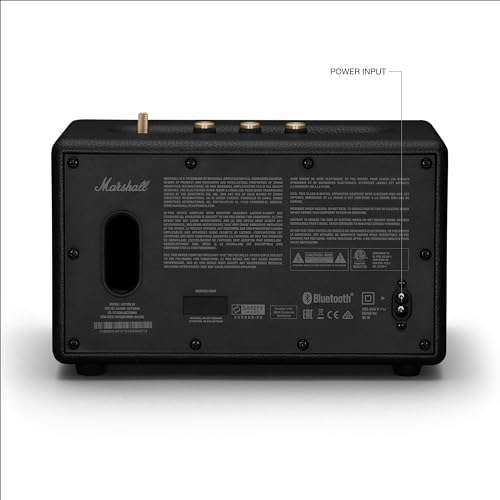 Marshall Acton III Bluetooth Home Speaker, Black 5