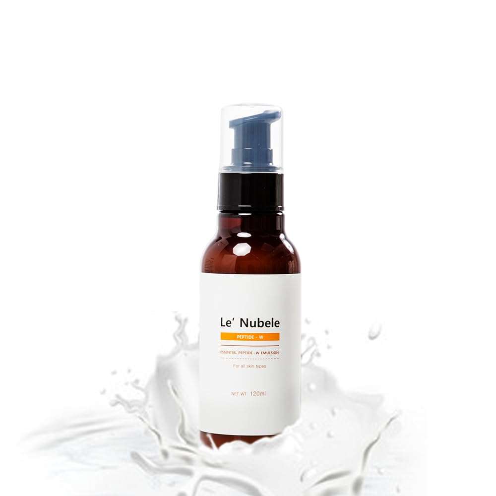 Le' Nubele Peptide Lotion - Lightweight Hydrating Lotion for Sensitive Skin, Calming & Moisturizing, Enriched with Plant-Based Extracts, Korean Skincare, 4.05 fl. oz (120ml) 1