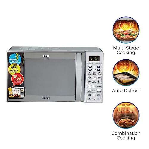 IFB 25 L Convection Microwave Oven (25SC4, Metallic Silver, With Starter Kit) 4