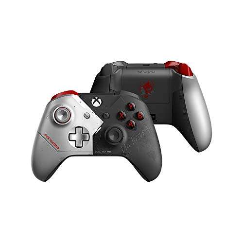 Xbox One X Cyberpunk 2077 Limited Edition Bundle (1TB)+Cosmic Byte GS410 Wired Over-ear Headphones with Mic and for PS5, PS4, Xbox One, Laptop, 4