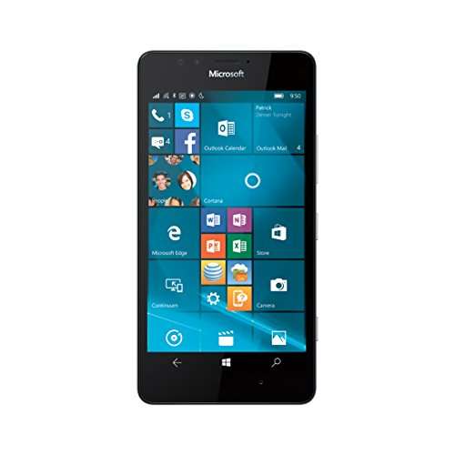 Microsoft Lumia 950 Windows 10 Smartphone 32GB GSM Unlocked - Black 1