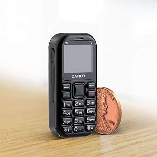 Zanco Tiny T2 - World's Smallest 3G Phone, Perfect for Travel 6