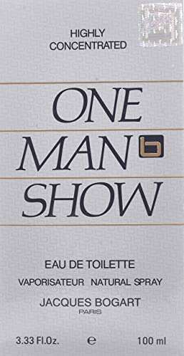 Jacques Bogart One Man Show Eau De Toilette Spray for Men, 100ml 2