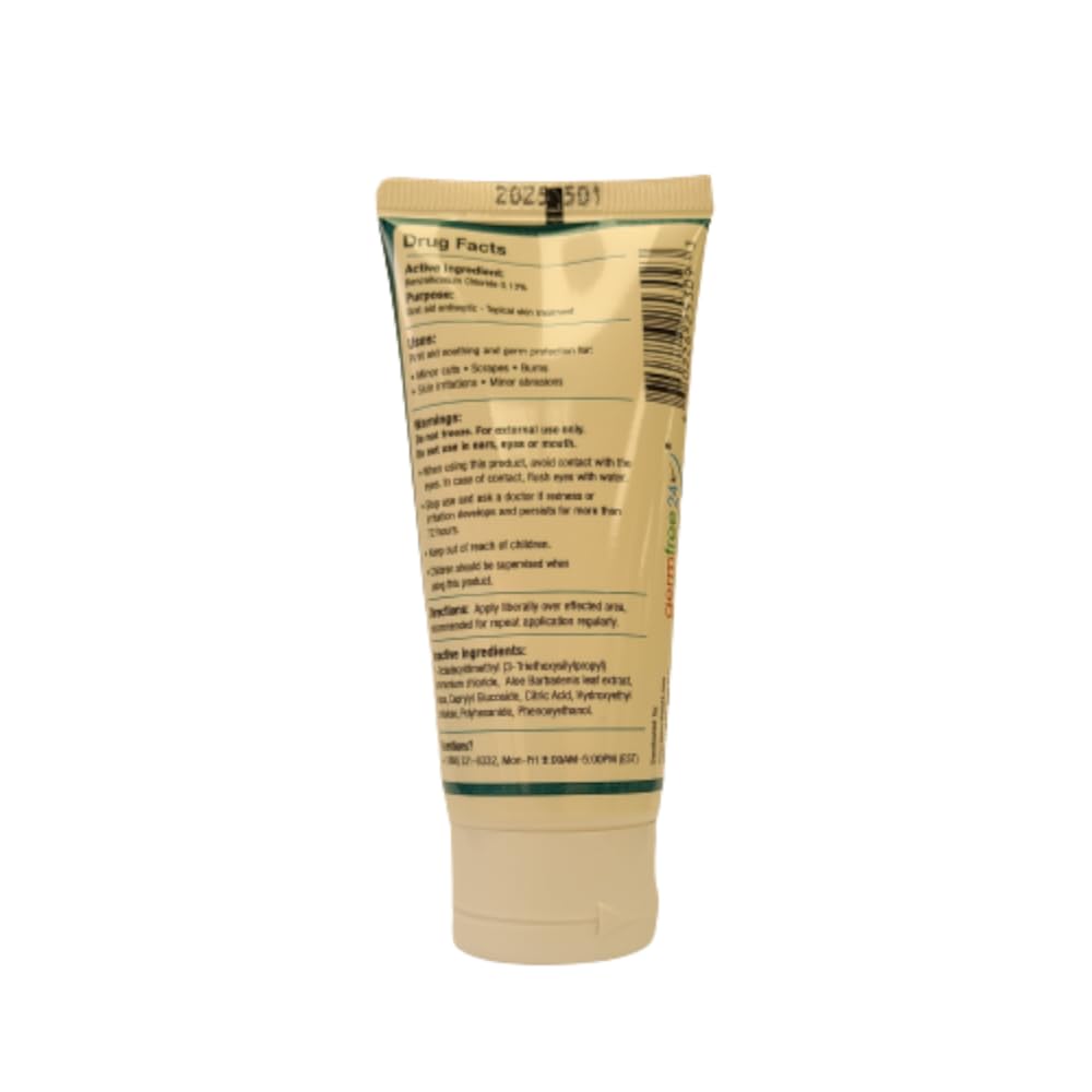 Germfree24 Topical Antiseptic Gel 2.0 oz. - Formulated with Zetrisl (3) 4