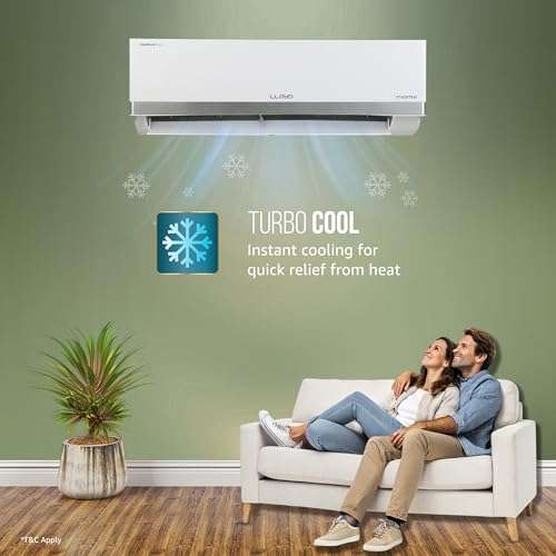 Lloyd 1.5 Ton 3 Star Inverter Split AC (6 in 1 Convertible, Cools Up To 52°C, Clean Filter Indication, Smart 4 Way Swing, White with Silver Deco Strip, GLS18I3KOESR) 5