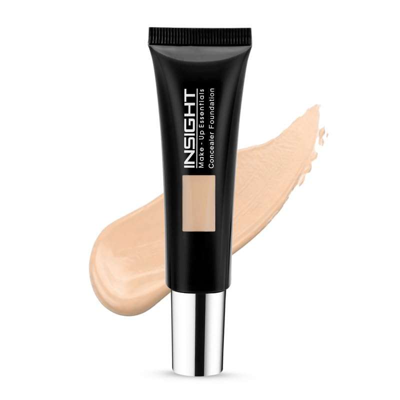 INSIGHT Cosmetics Matte Concealer Foundation For All Skin Types Powder|Waterproof Full Coverage Long Lasting|Light Oil Free Face Makeup| 20Ml, Fd22-Ln08, 1 Count 1