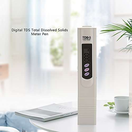TDS Meter,Digital TDS Total Dissolved Solids Meter Pen Water Quality Purity Temp/PPM Testing 2