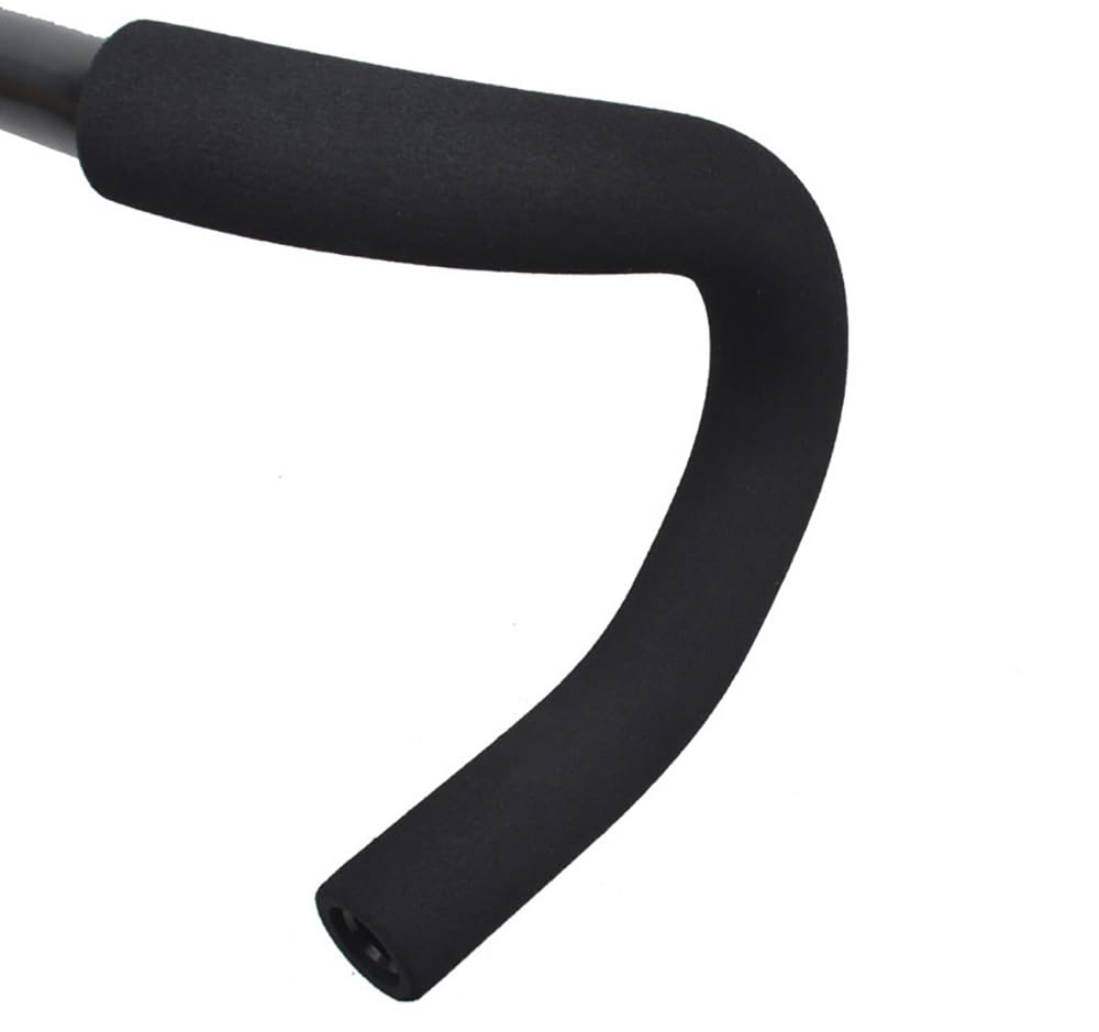 Huliyhus 1 Pair Racing Bike Handle Grips Anti-Slip Bicycle Handlebar Grips Sponge Foam Rubber Tube Cuttable Handlebar Cover Bicycle Handles Cover, 22mm ID 32mm OD 500mm Length 5