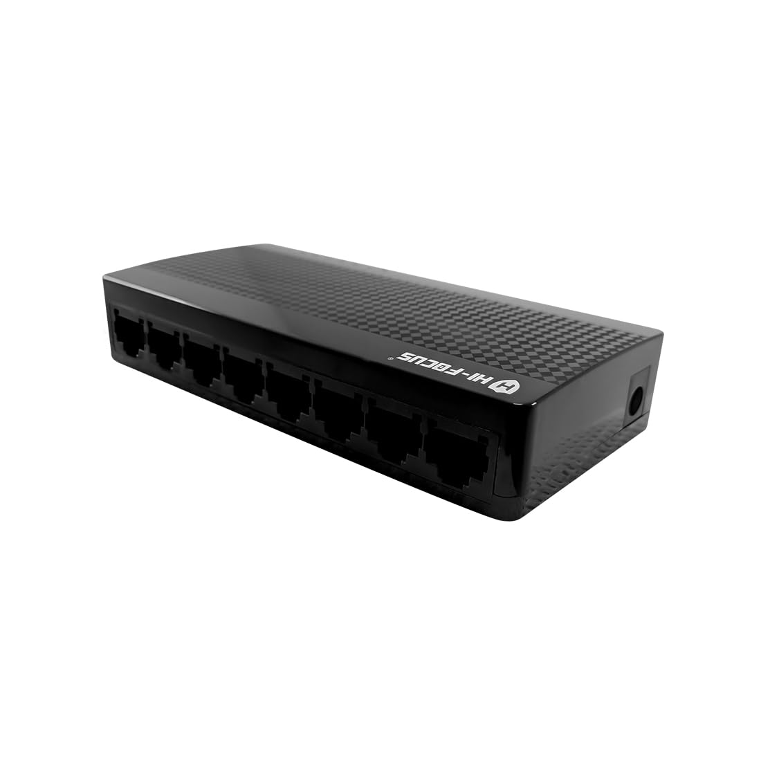 HIFOCUS 8 Port 10/100Mbps Ethernet Switch | Desktop Splitter | Network Hub | Plug and Play | Industry Network Switch