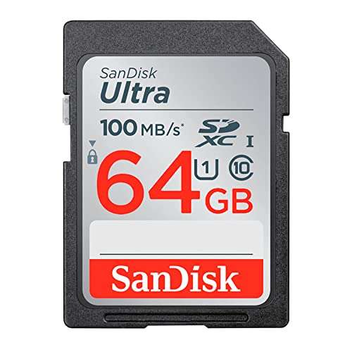 SanDisk 64GB Ultra SDXC UHS-I 100MB/s Memory Card (4-Pack) with Koah Pro Card Reader and Rugged Memory Card Storage Case Bundle (6 Items) 2