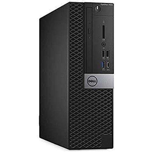 Dell OptiPlex 7050 Small Form Factor, Intel Core 7th Generation i5-7500, 8 GB DDR4, 256 GB M.2 PCIe SSD, Windows 10 Pro (Renewed) 3