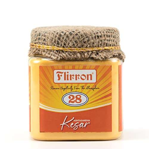 FLIRRON Premium Ashtagandh Kesar for Tilak and Pooja Purpose, Ashtagandh Kesar jar for Tika (100gm jar) 2