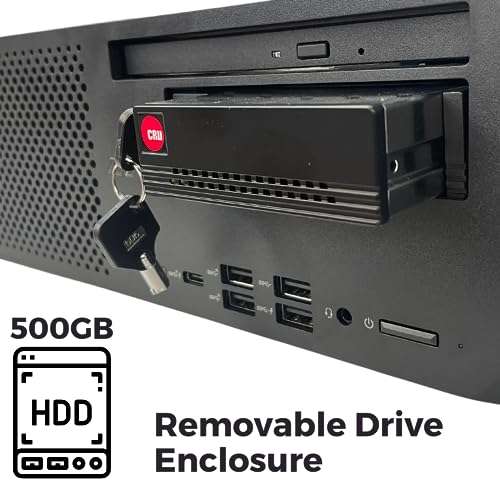 Vision Computers HP Z2 Small Form Factor G5 Workstation, Intel i3-10100, 16GB RAM, 1TB SSD + 500GB HDD, Windows 11 Pro WiFi & Bluetooth, Slim Wired SmartCard Keyboard & Wired Mouse 2