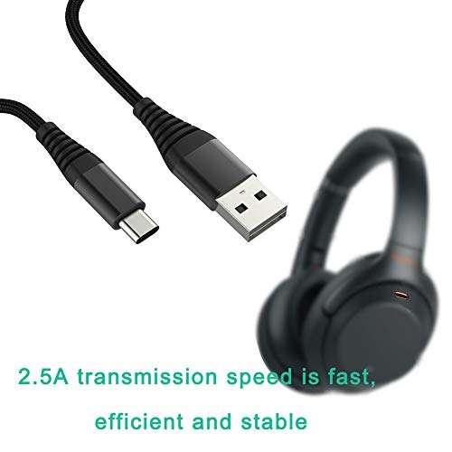 USB C Cable Compatible for GoPro Hero 8 Black MAX Hero 7 Black Silver White GoPro Hero 6 Black Hero 5 Black, Hero 2018, Hero5 Session, 6ft Long 2