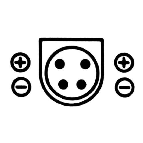 ABLEGRID 4-Pin DIN AC/DC Adapter for Delta Electronics ADP-150BB B ADP-150BBB 12V DC 150W 4-Prong Connector Power Supply Cord Cable PS Charger Mains PSU 3