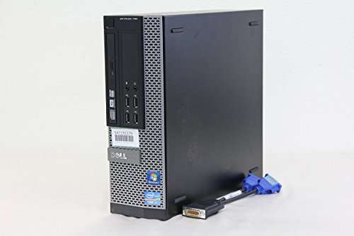 Dell Optiplex 790 Small Form Factor PC, Intel Quad Core i5-2500 up to 3.7GHz, 8G DDR3, 1T, DVD, WiFi, BT 4.0, Windows 10 Pro 64 Bit-Multi-Language Supports English/Spanish/French(Renewed) 1