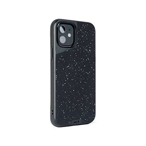 MOUS Protective Case for iPhone 12/12 Pro - Limitless 3.0 - Speckled Black Leather - No Screen Protector 3