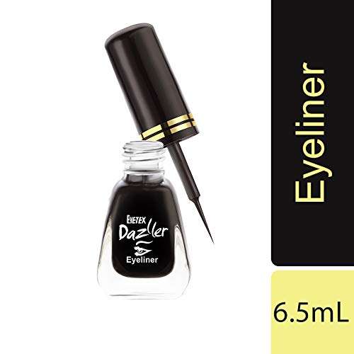 Eyetex Dazller Eyeliner, 6.5mL, Washable, Matte Finish 5
