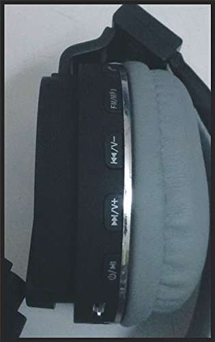 PremiumAV SH12 Wireless Bluetooth Over The Ear Headphone with Mic (Black) 3