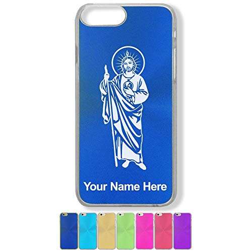 Case Compatible with iPhone 7 Plus and iPhone 8 Plus, Saint Jude, Personalized Engraving Included 1