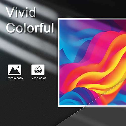 INSMAX Remanufactured 62 Ink Cartridge Combo Pack Replacement for HP 62XL 62 XL for HP Envy 7640 5540 5640 5660 7644 7645 Officejet 5740 8040 200 250 Printer (1Black 1Tri-Color) 6