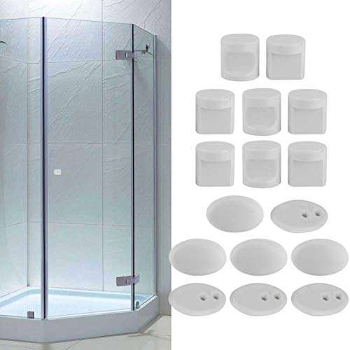 Household Bathroom Door Knob, Double‑Sided Cylindrical Knob Shower Room Door Knob, Easy Pulling and Pushing, Slick Design for Home Bathroom Drawers Cabinets(L38W Handle) 4