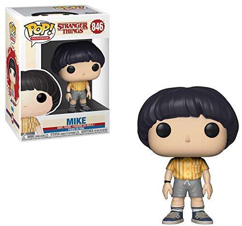 Funko POP [Stranger Things] - Mike Wheeler Pop! Vinyl Figure (Bundled with Compatible Pop Box Protector Case), Multicolor, 3.75 inches 2