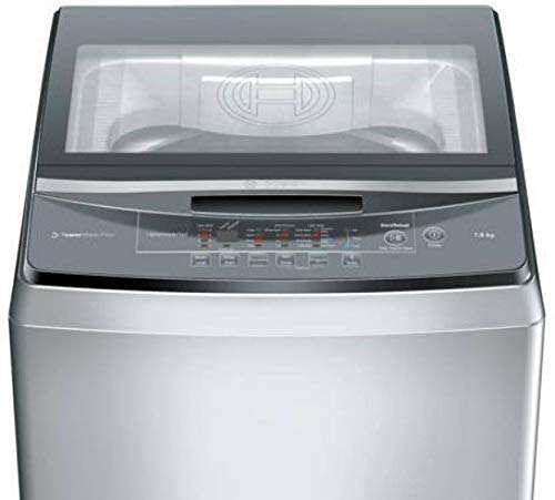 Bosch 7.5 kg Fully Automatic Top Load Washing Machine (WOA752S0IN, Silver) 3