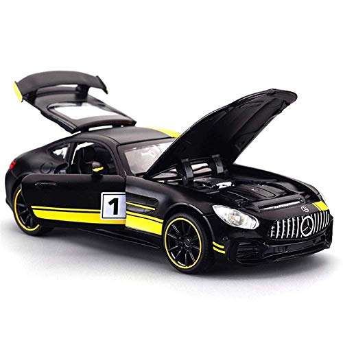 KEVIL Toys die cast car Pull Back Alloy Model Toy car with Blinking Lights 1:32 Die-cast Metal Toy car Metal Cars Brabus Toy Cars (66041-GL500) 2