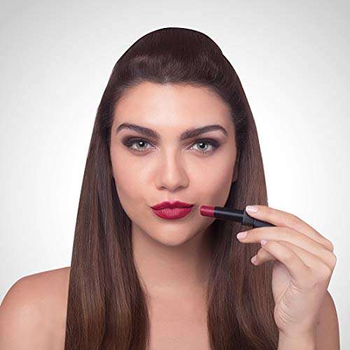 SUGAR Cosmetics Nothing Else Matter Longwear Lipstick - 08 Berry Picking (Berry) with Gloss Boss 24HR Eyeliner - 01 Back In Black (Black), 50 g (Pack of 2) 4