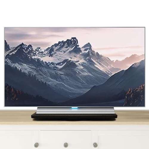 LapWorks 21 Inch Rotating TV Swivel Stand - Heavy Duty Turntable Base with Stainless Steel Ball Bearings - Universal 360 Degree Swivel Base for Monitors and TVs up to 200 lbs 6