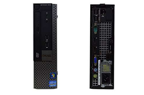 Dell OptiPlex 7010 Ultra Small Form Factor PC, Intel Core i3-3240 3.4GHz, 16G DDR3, 1T, WiFi, BT 4.0, Windows 10 64 Bit-Multi-Language Supports English/Spanish/French(Renewed) 5