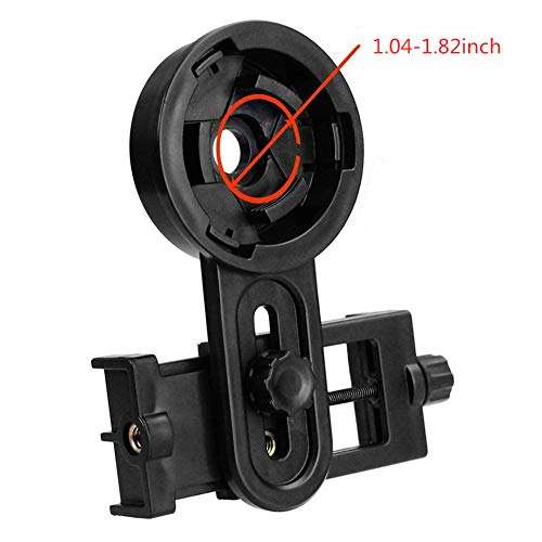 Rongon Universal Cellphone Telescope Clip Cell Phone Photography Adapter for Binoculars Monocular Scopes Telescopes Spotting Scope fits iPhone Samsung HTC LG 3