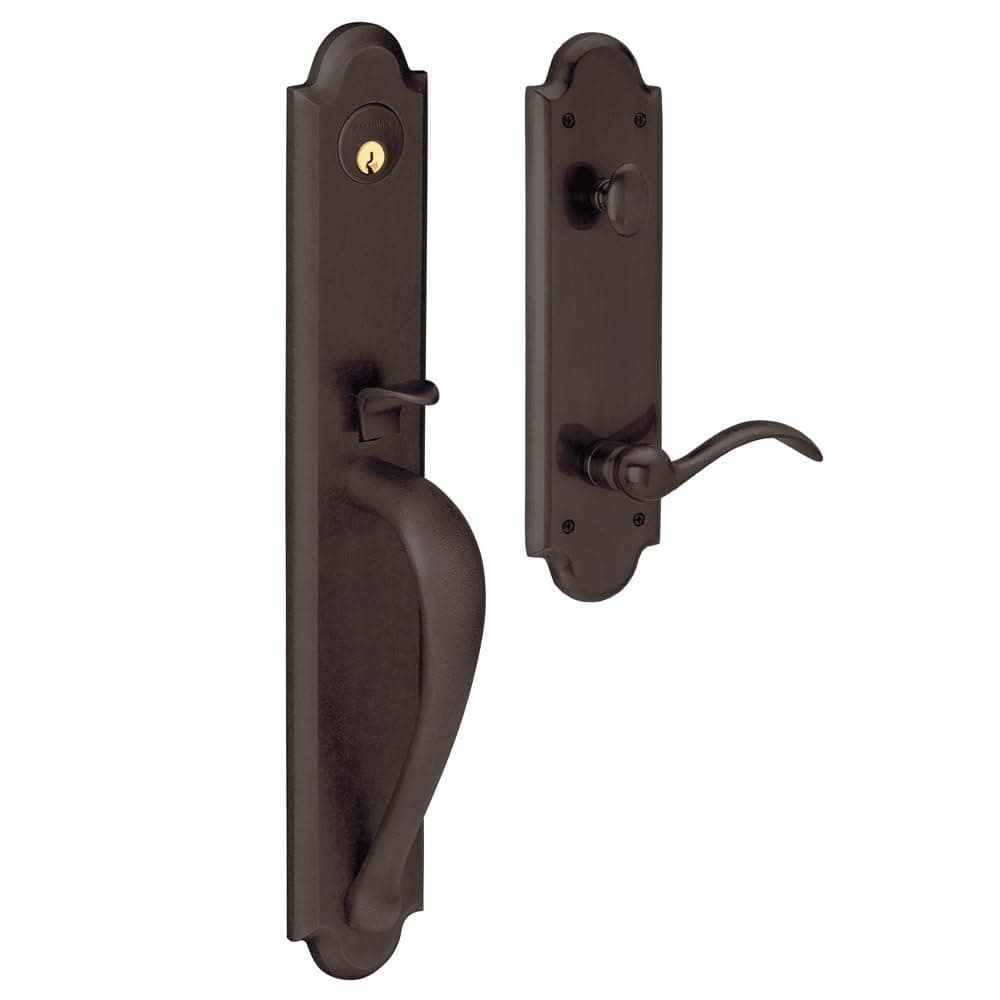Baldwin Hardware M514.112.LFD Mortise Handle Set 1