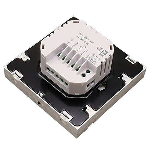 bobotron 220V 16A Digital Floor Heating Room Thermostat LCD Programmable Electric Heating Floor Temperature Controller 3