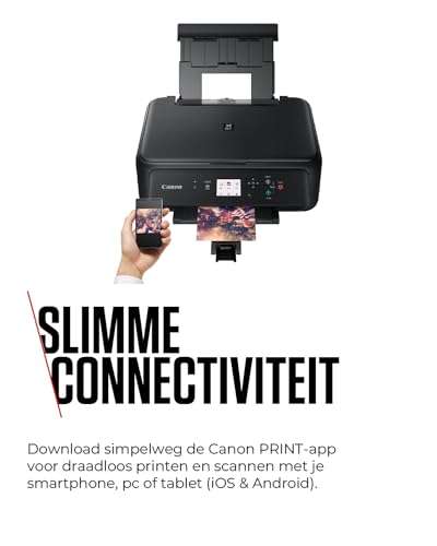Canon - Multifunction Printer Canon FEMMIN0235 2228C006 Pixma TS5150 Dúplex WIFI Black 3