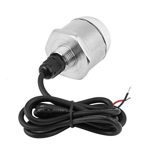 Akozon Underwater Light,Submarine Light, Marine Yacht Boat 12V 304 Stainless Steel Round Blue LED Underwater Light Lamp & Drain Plug 1